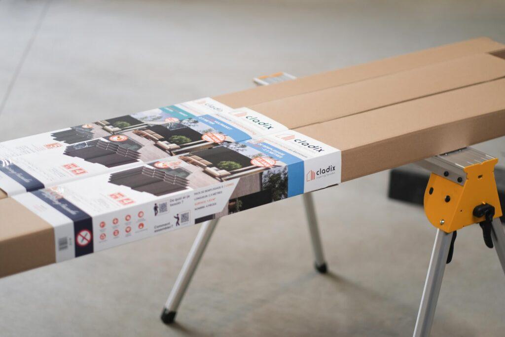 Cladix packs als standaard pakket aluminium gevelbekleding aan te kopen bij de houthandels