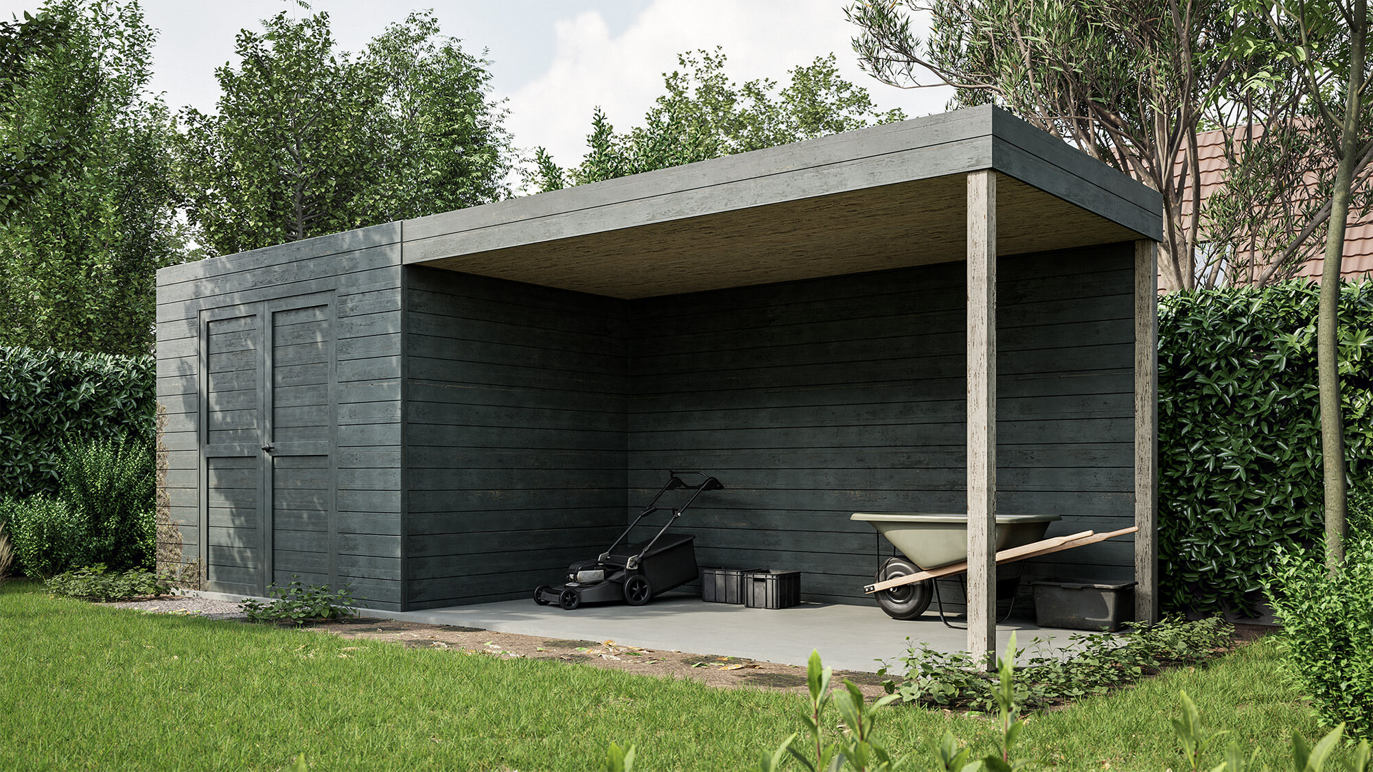 tuinhuis-alu-gevelbekleding-voor