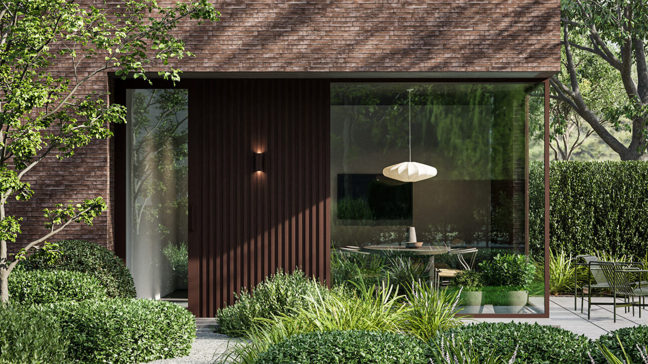 aluminium gevelprofielen renovatie rijwoning