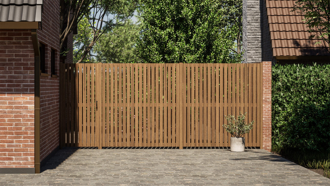 tuinhek alu gevelbekleding voor