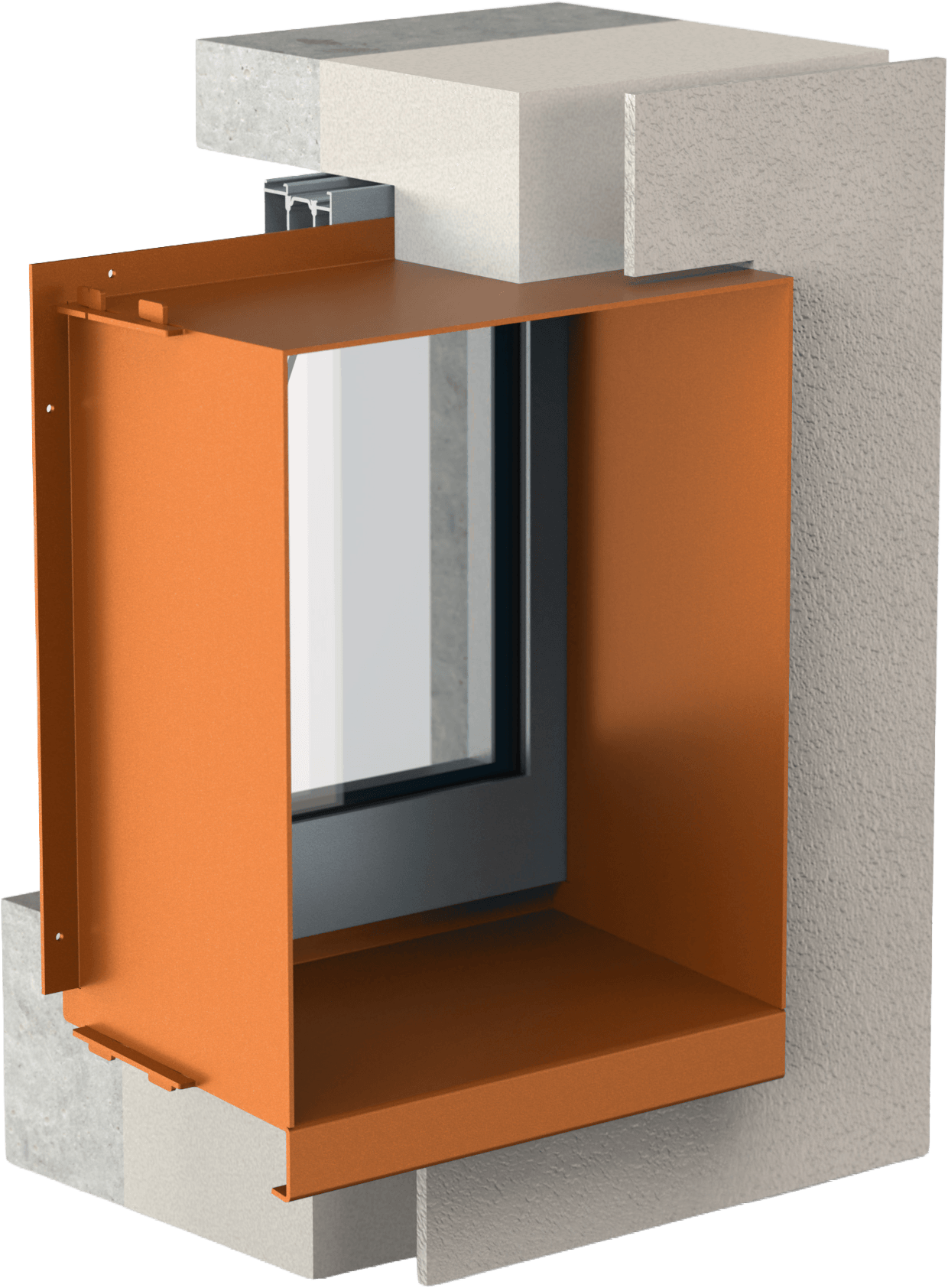 CRH Cladix aluminium dagkantkader