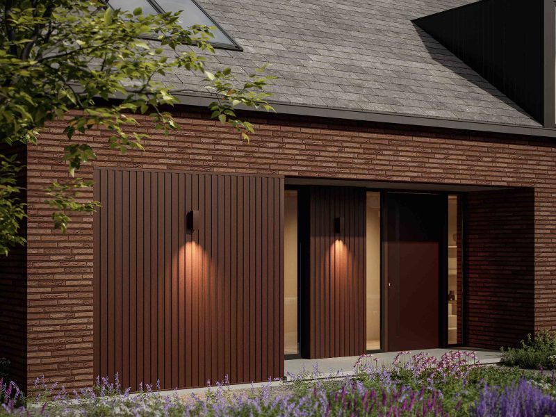 Cladix gevelbekleding Walnut Brown